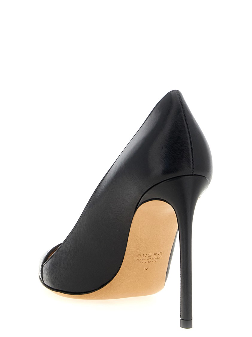 Francesco Russo 'r1p270' Pumps In Black