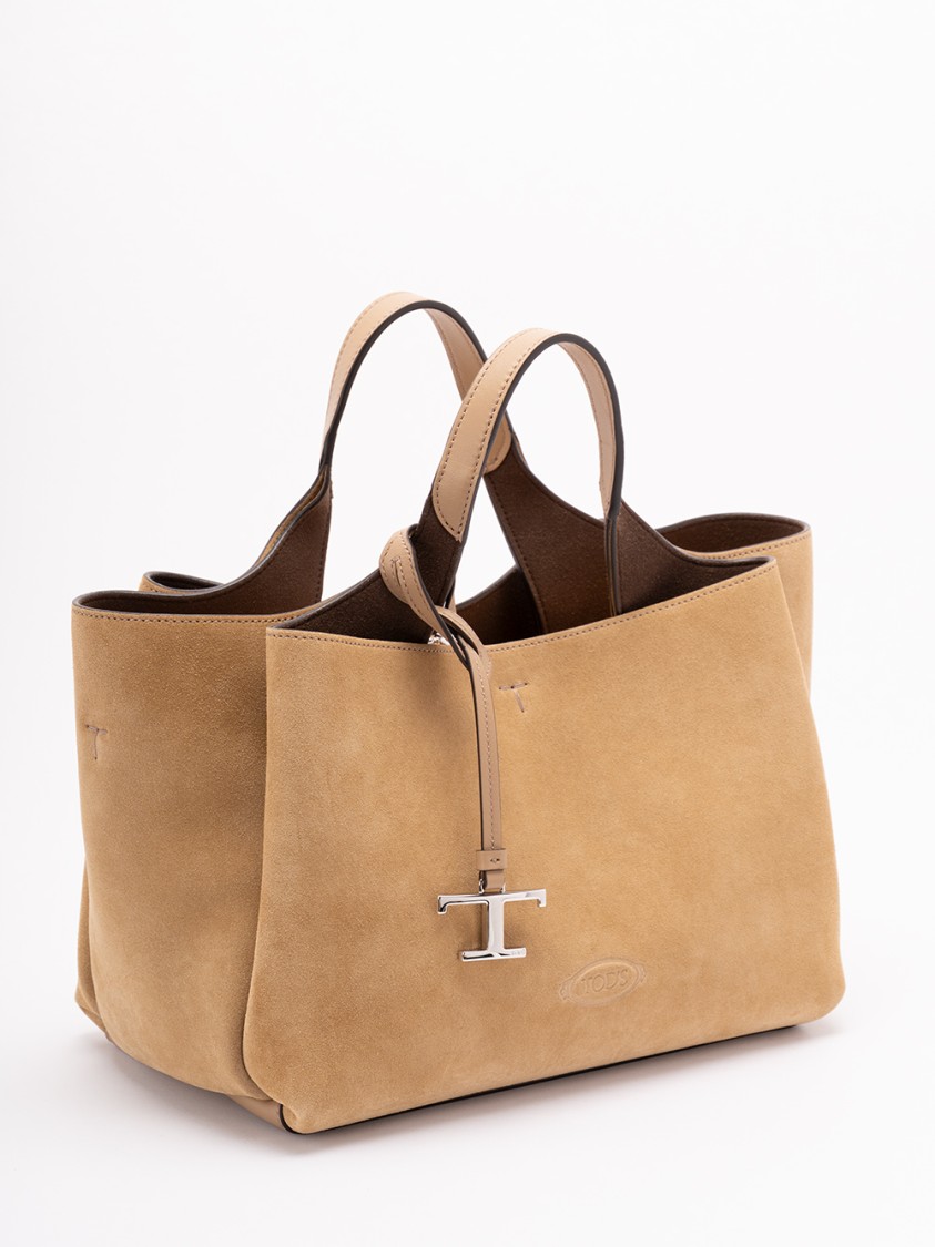 Tod's Mini Bag In Leather In Neutral