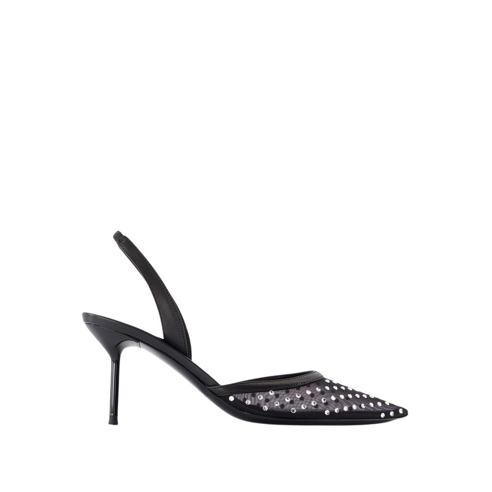 PARIS TEXAS PARIS TEXAS LIDIA SLINGBACK 70 PUMPS - SYNTHETIC - BLACK