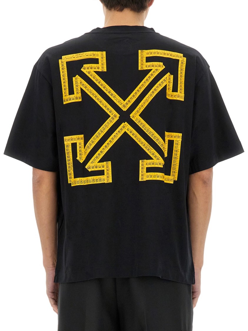 Shop Off-white Skate T-shirt In Black