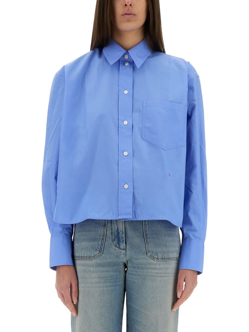 Victoria Beckham Shirt Cropped Long Sleeves