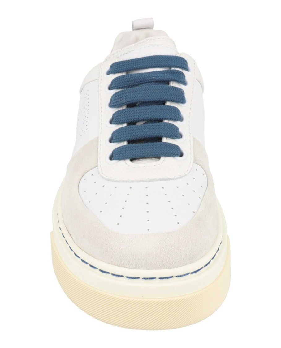 Ferragamo Cassina Low-Top Sneakers in White | THE LIST