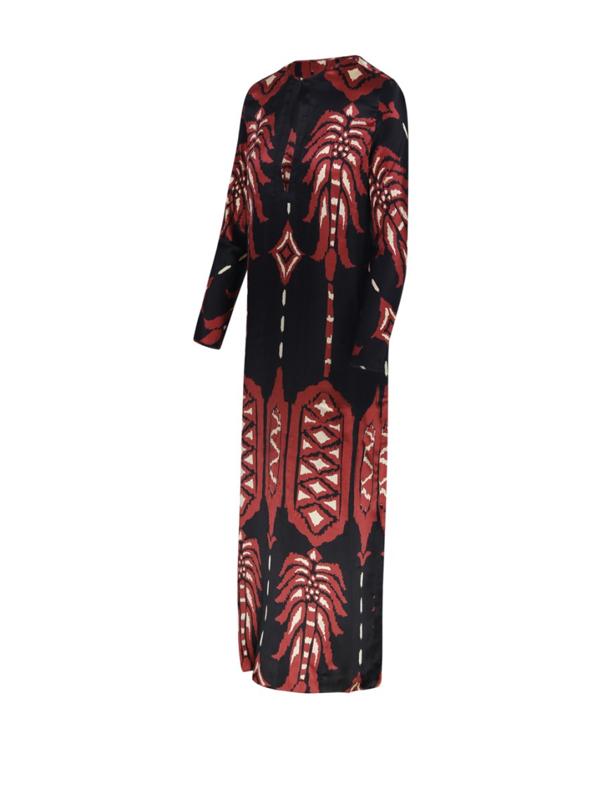 Shop Johanna Ortiz Relics Of Wisdom Tunic Dress In Black