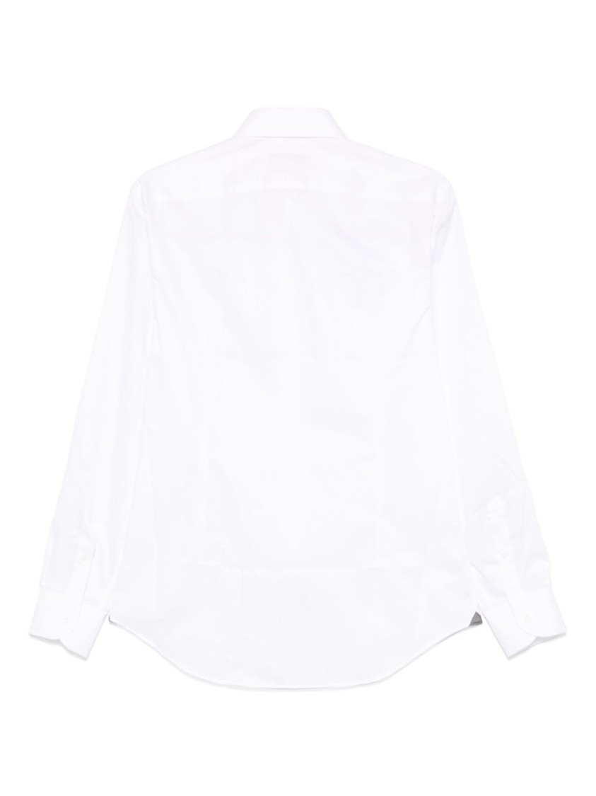 Corneliani Elegant White Cotton Shirt In White
