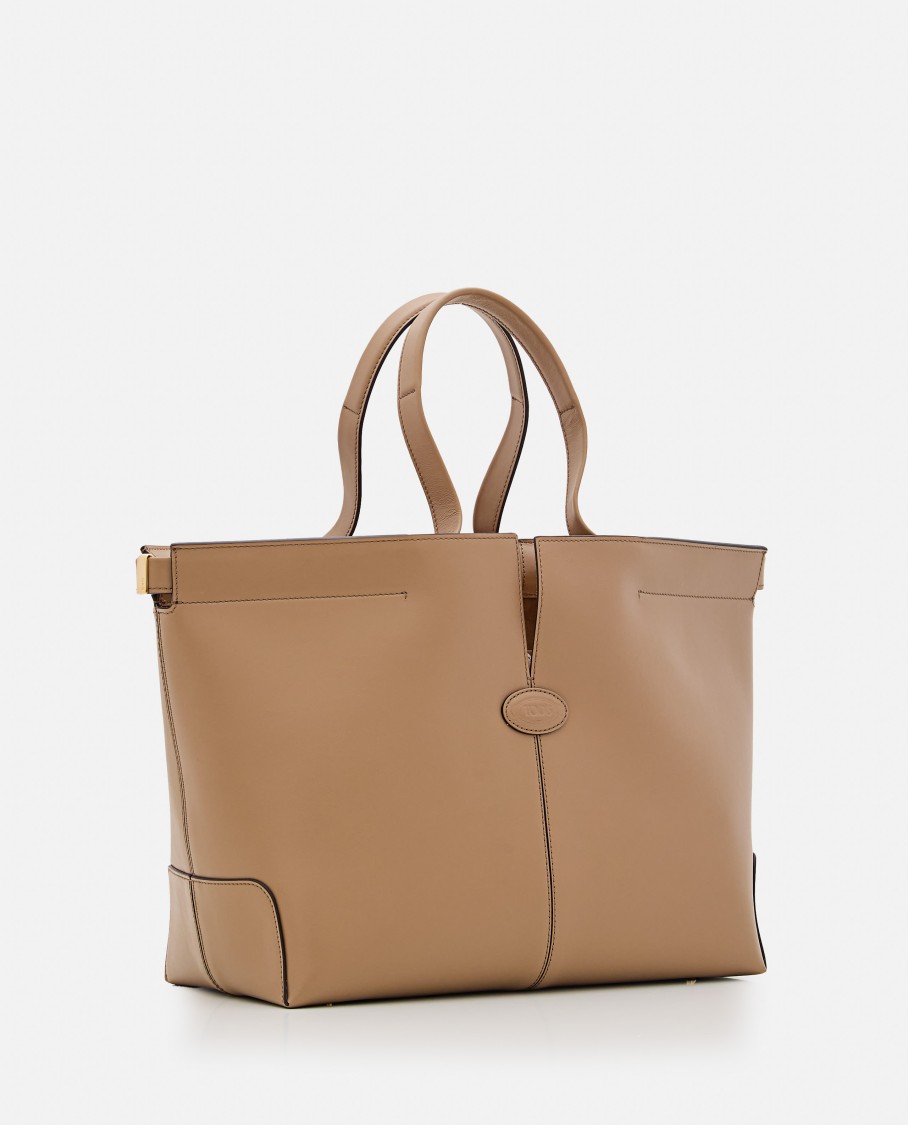 Tod's Dbm Shopping Bag In Brown