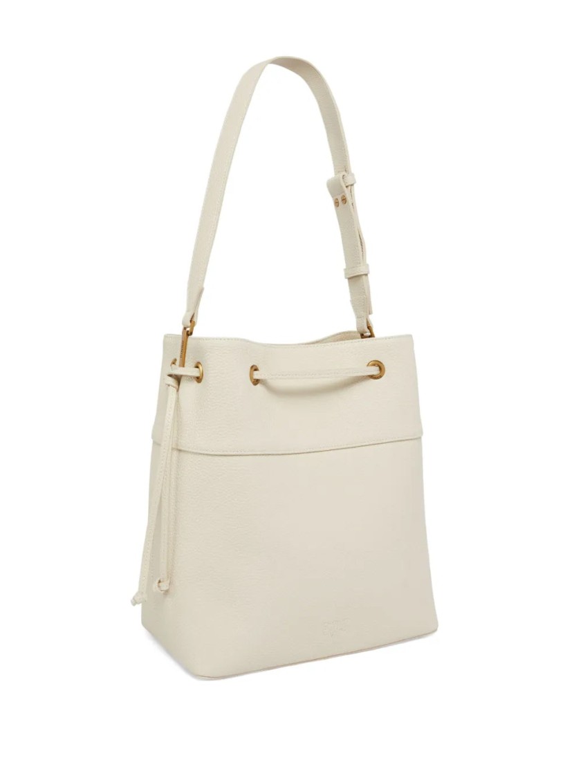 Pinko Secchiello Classic Tote Bag In Gray