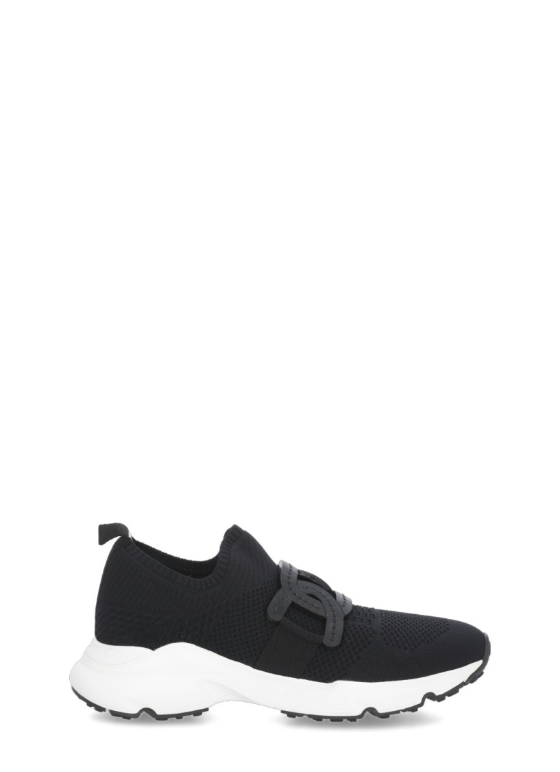 Shop Tod's Kate Sneakers In Black
