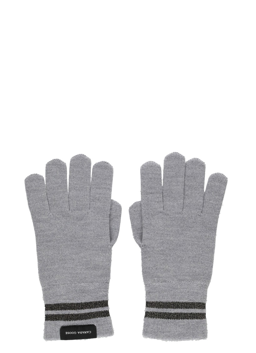 Canada Goose Gloves Grey In Grey