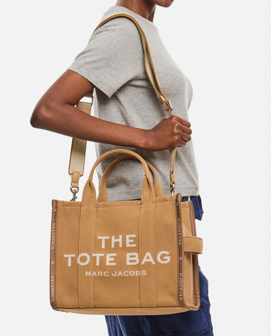 Marc Jacobs The Jacquard Medium Tote Bag In Brown