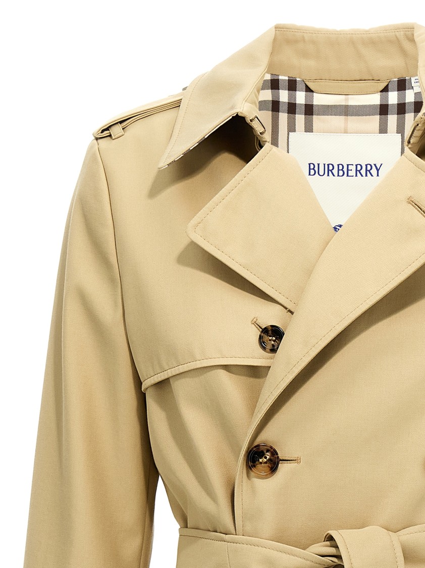 【関税＆送料込み】Burberry 'Sp25' Short Trench Coat Burberry 'sp25' Short Trench Coat | italist