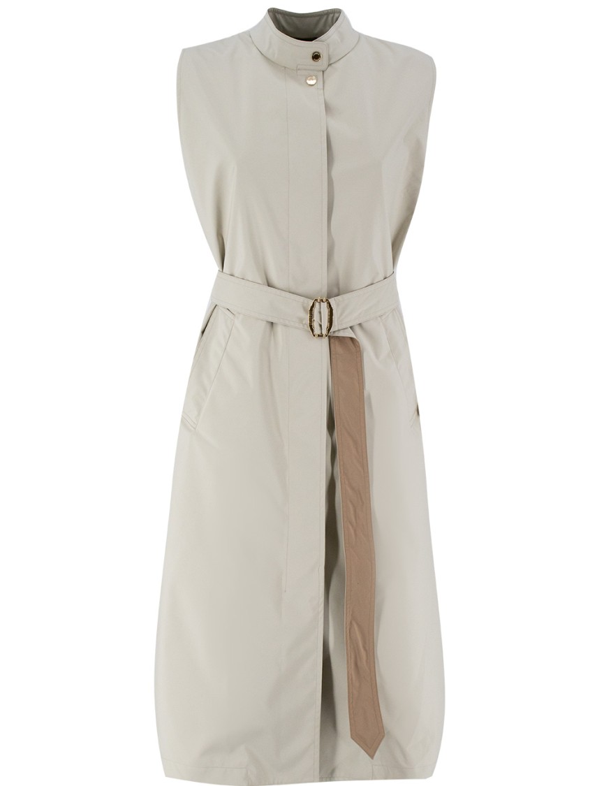 Moorer 3-in-1 Trench Coat In Technical Fabric In Neutrals