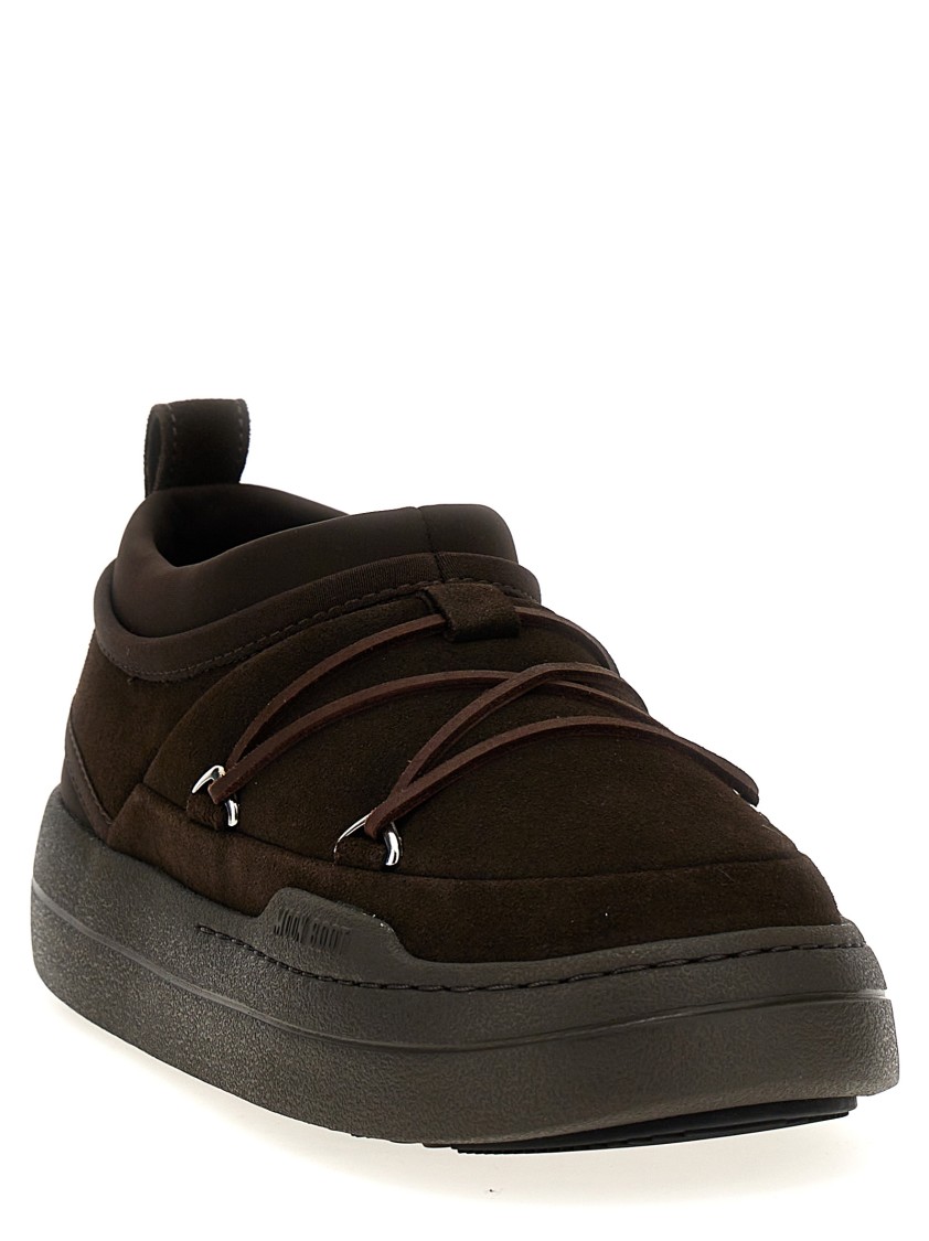 Moon Boot 'park Icon' Sneakers In Brown