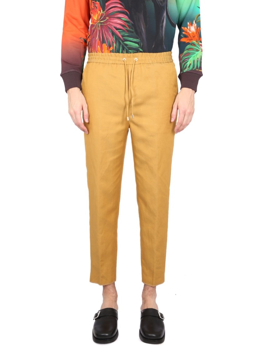 Shop Etro York Pants In Orange