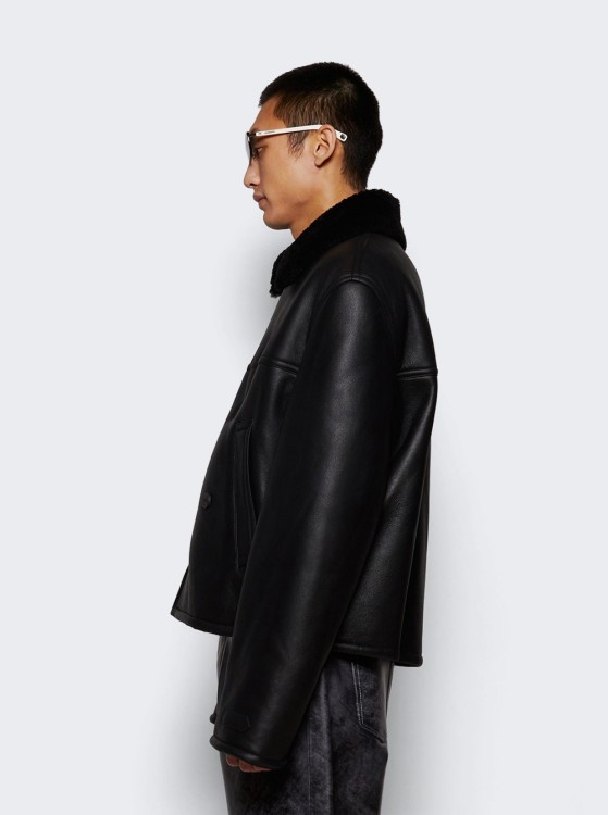 Jacquemus Marino Jacket Black Leather Jacket | THE LIST