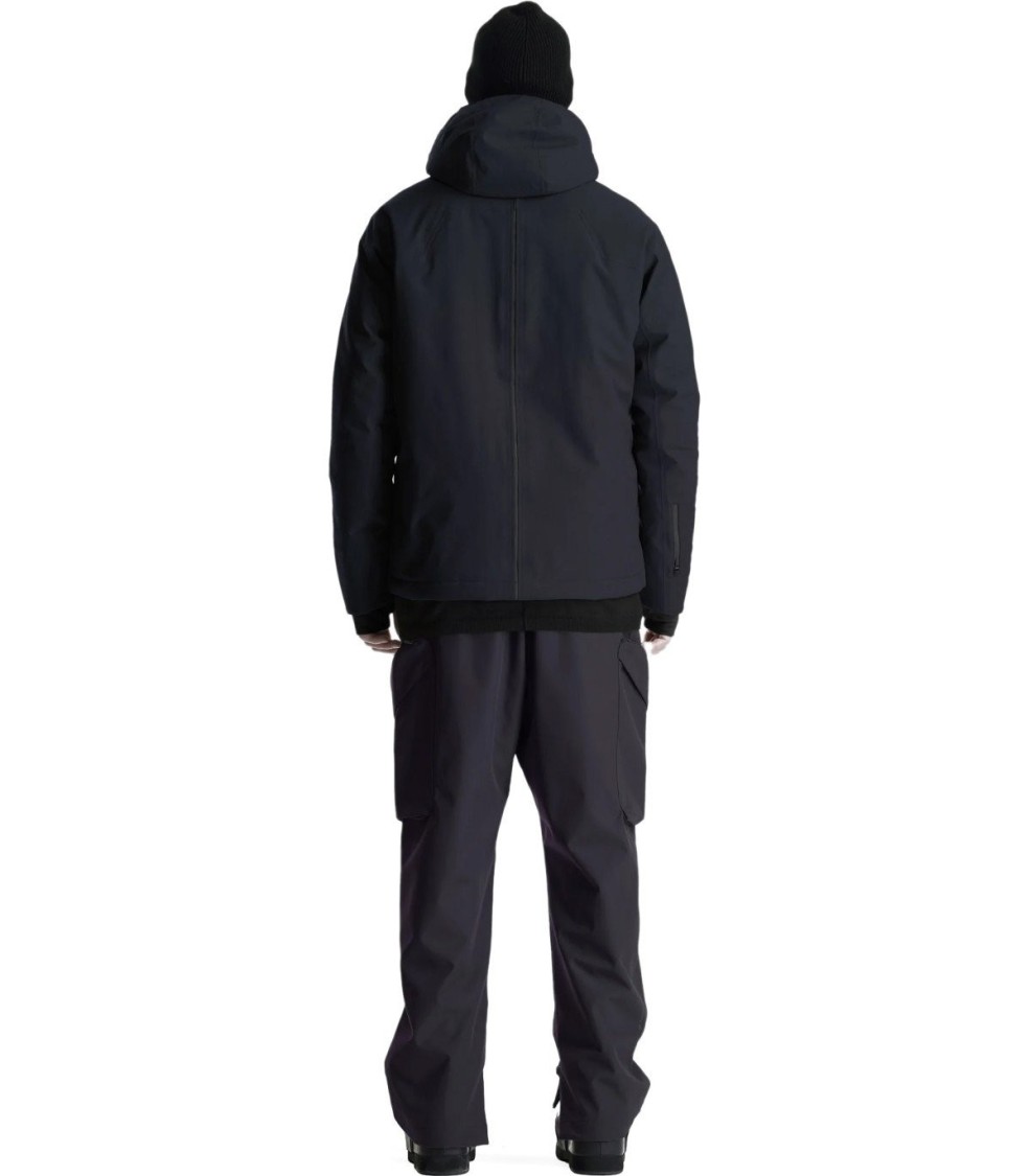 Shop Krakatau Weryk Black Hooded Jacket