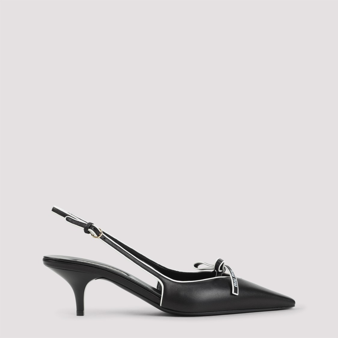 Miu Miu Black Leather Pumps