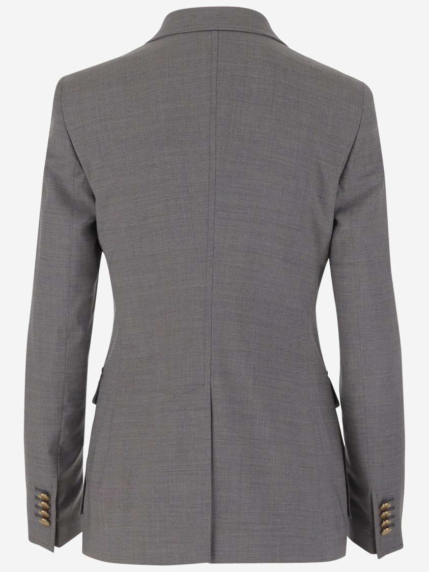 Tagliatore Double-breasted Stretch Wool Jacket