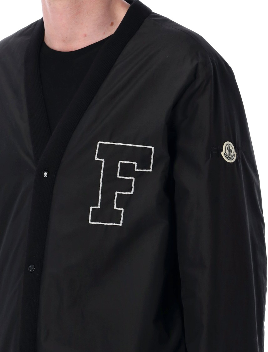 Moncler Genius Moncler X Fragment Hiroshi Fujiwara Anise Short Down Jacket In Black