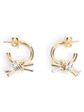 ピアス Bottega Veneta Double Drop Gold Sterling Earrings Bottega Veneta Double Chain Earrings | Neiman Marcus