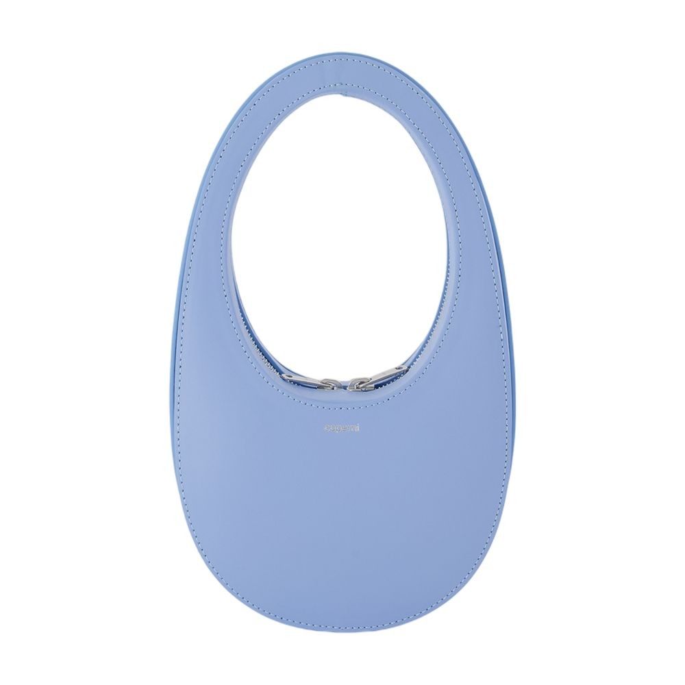 Coperni Mini Swipe Bag - Leather - Blue