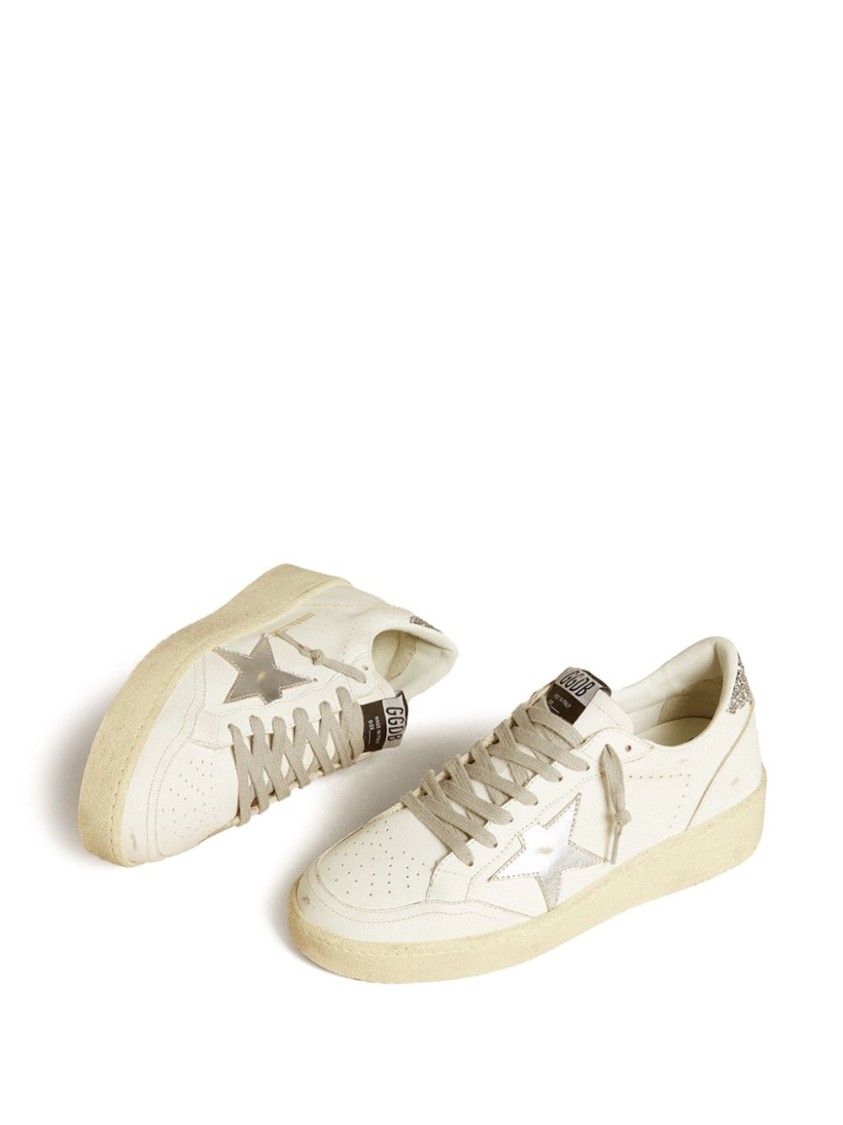 Golden Goose Ball Star 2 Sneakers In White