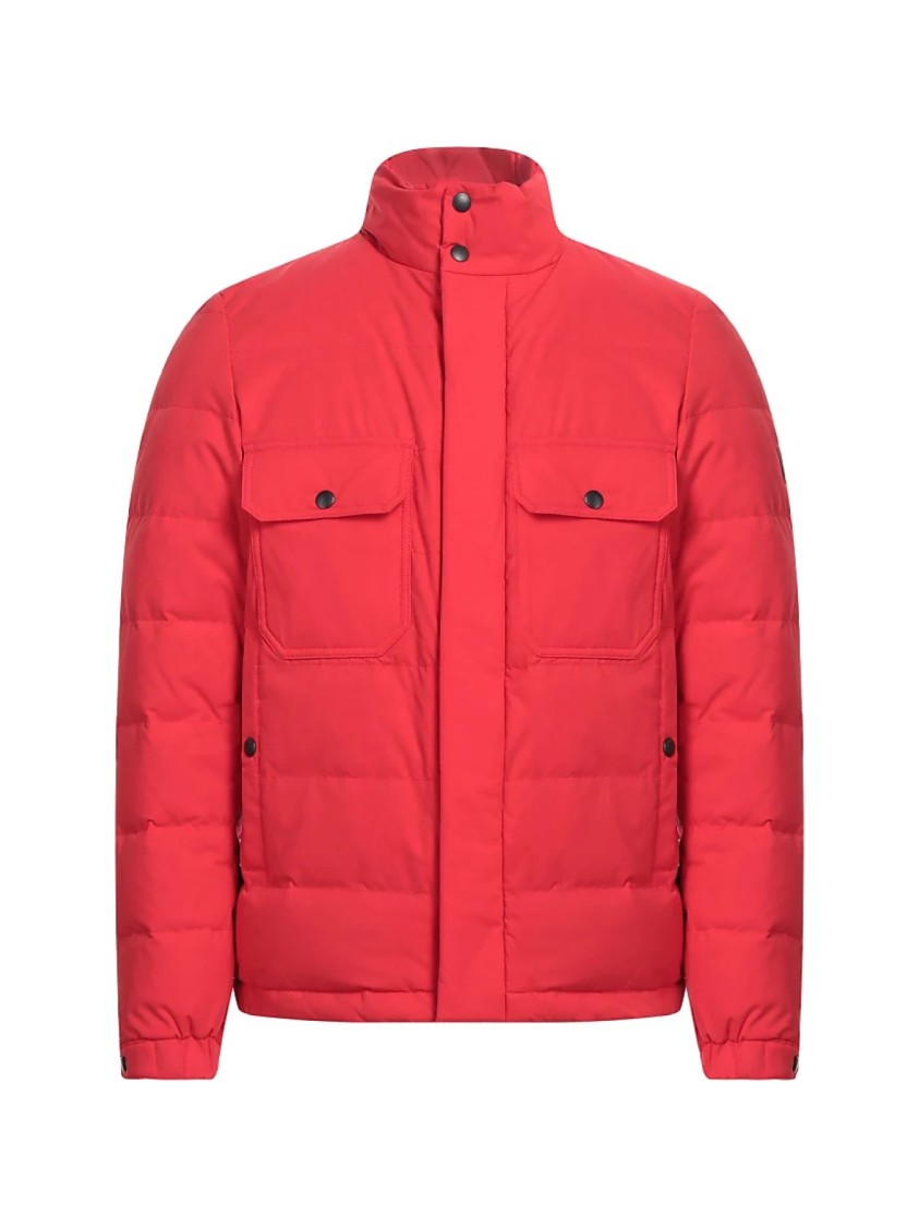 Woolrich Sierra Stag Down Jacket In Red