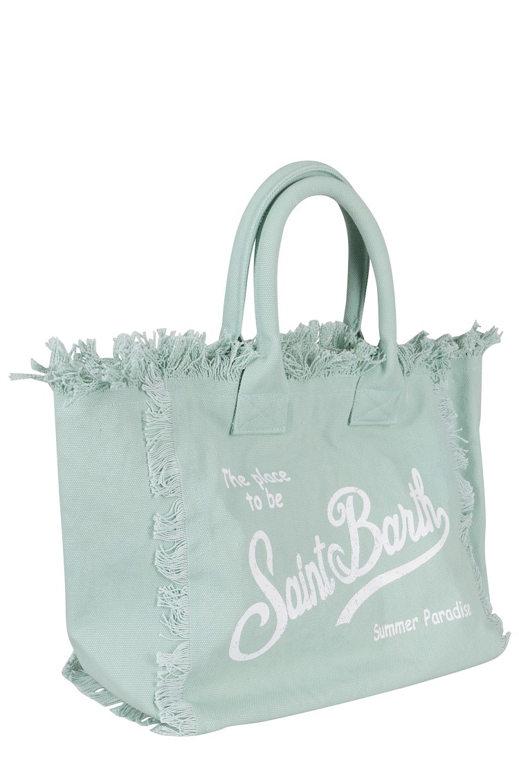 Shop Mc2 Saint Barth Vanity D Bag - Sage Green