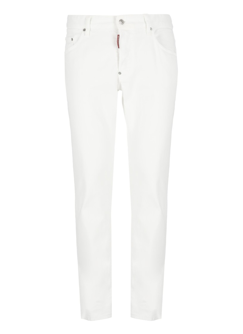 Shop Dsquared2 Skater Jeans In White