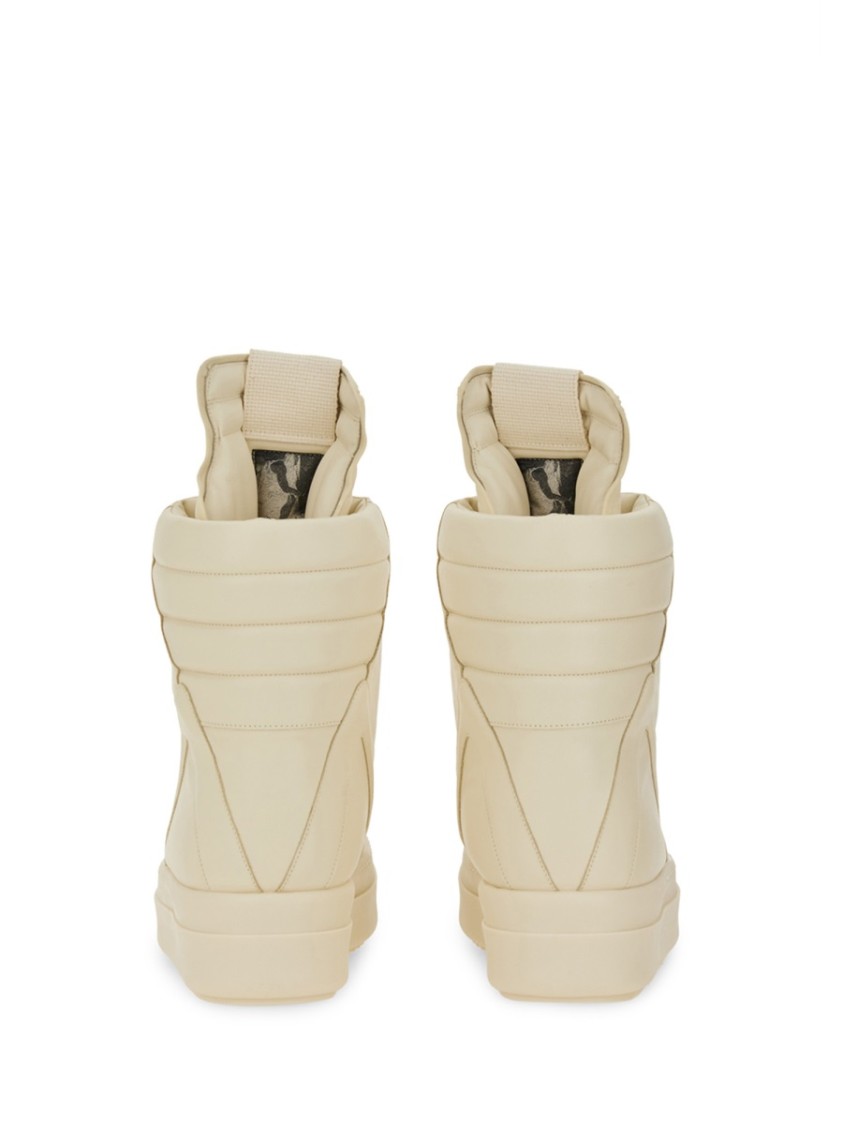 Rick Owens "concordians" Leather Sneaker In Yellow