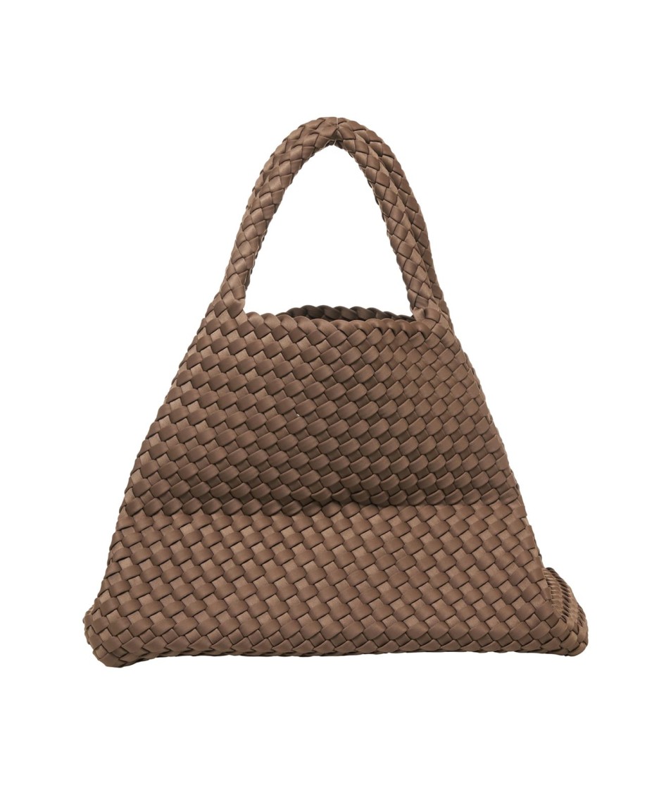 Marrea Medium Neoprene Handbag With Woven Design