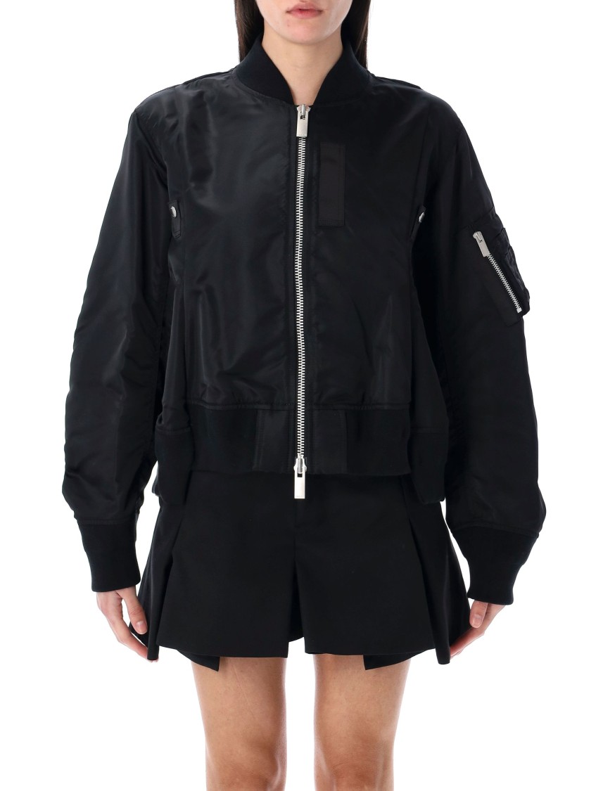 SACAI SACAI NYLON TWILL BLOUSON