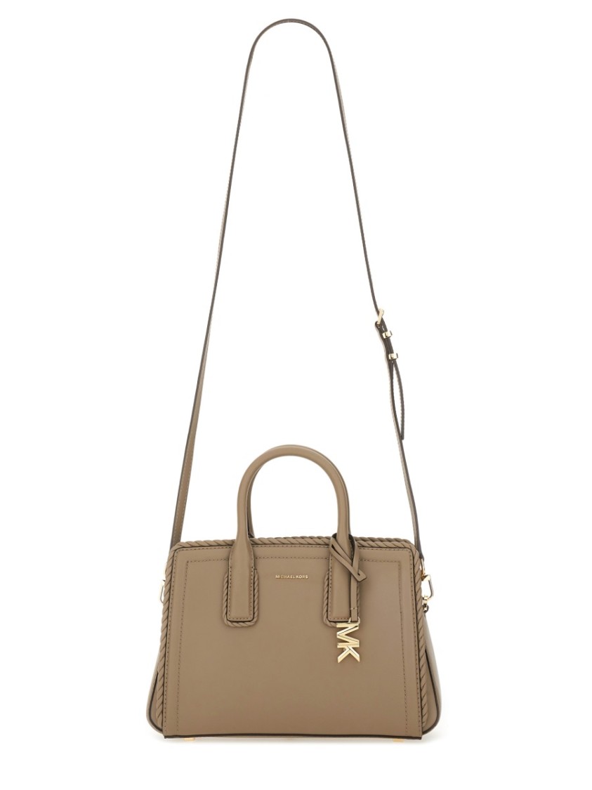 Michael Michael Kors Bag "laila" Small In Neutral
