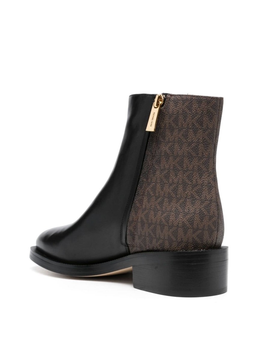Michael Kors Regan Flat Bootie In Black