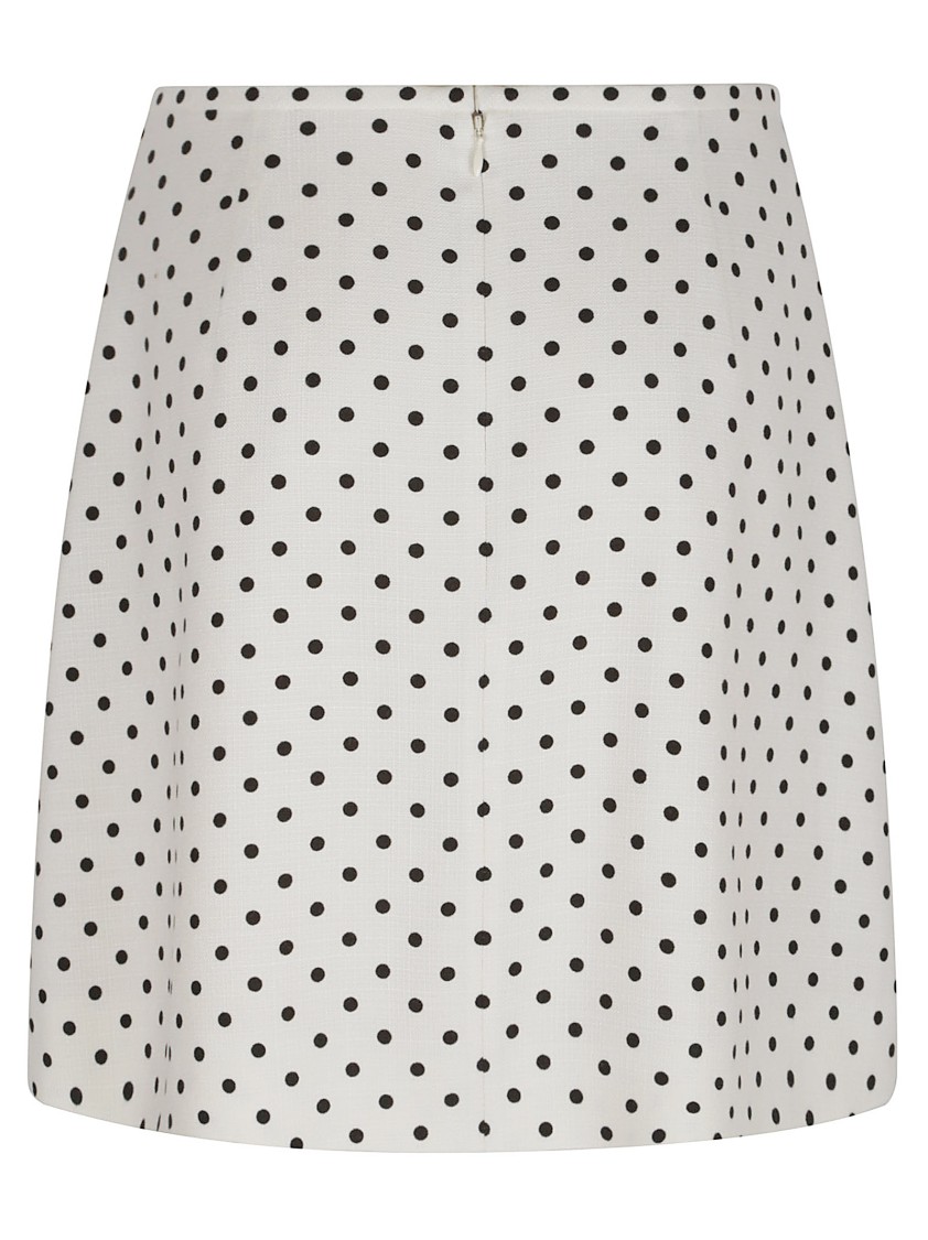 Shop Valentino Garavani Playful Polka Dot Short Skirt
