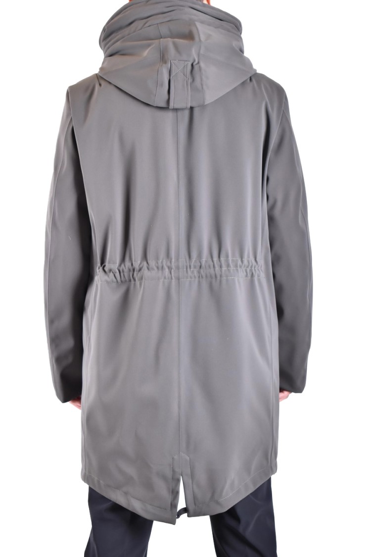 Peuterey Three-layer Sturdy Fabric Parka In Green