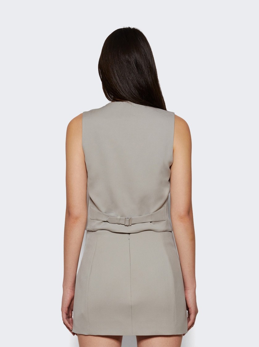 Wardrobe.nyc Waistcoat Cement