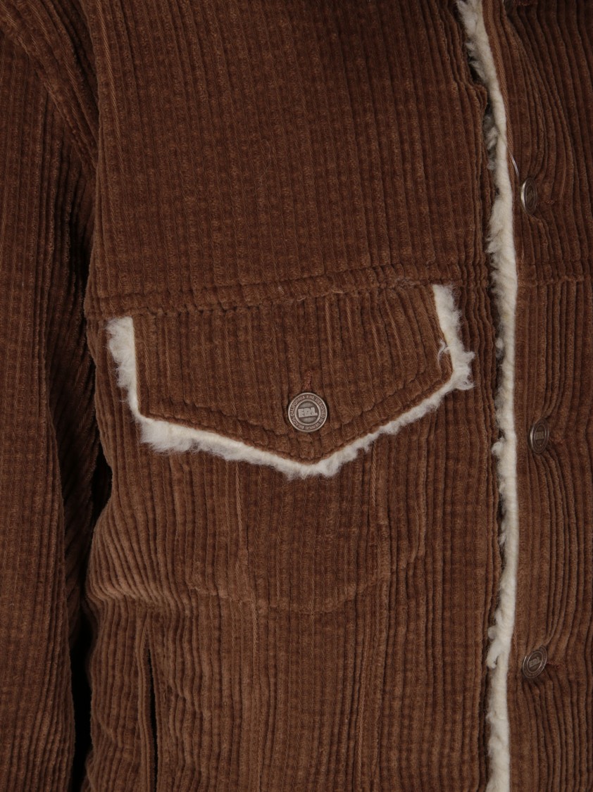 Erl Corduroy Jacket In Brown