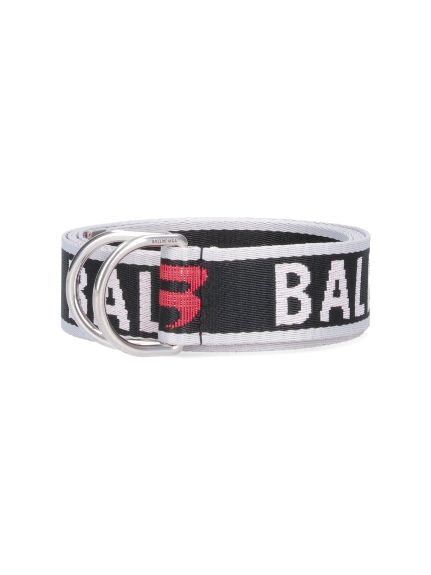 Men's D Ring Belt in Black | Balenciaga US