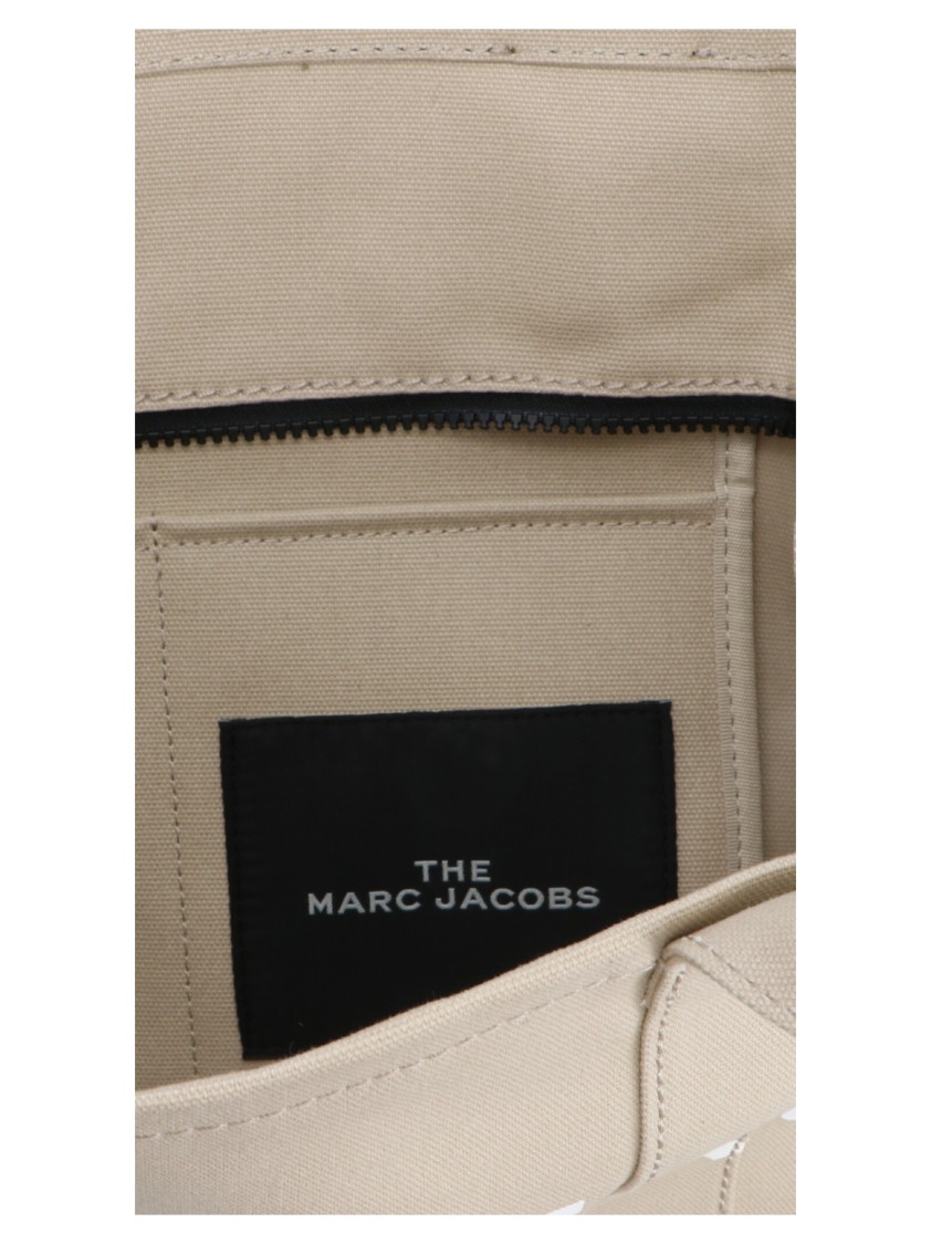 Marc Jacobs Shopping 'the Canvas Large Tote' In Neutral