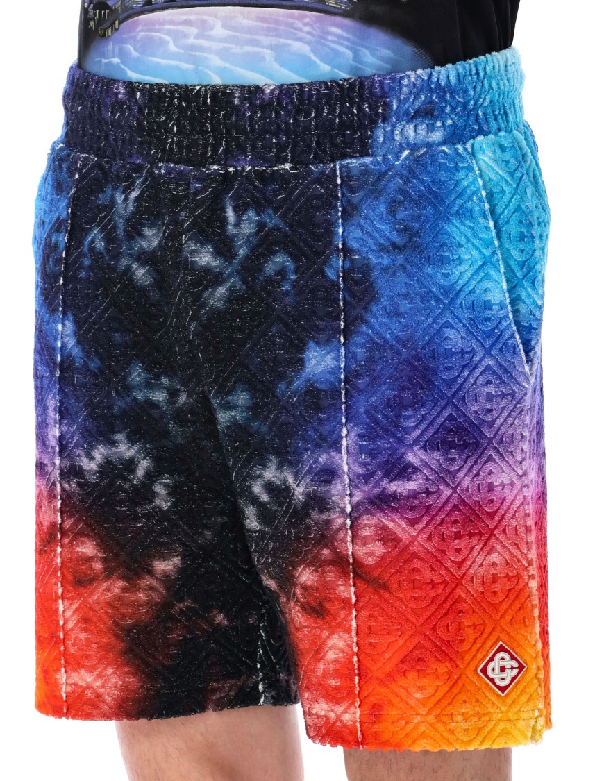 Casablanca The Gradient Towelling Bermuda And Short Multicolor