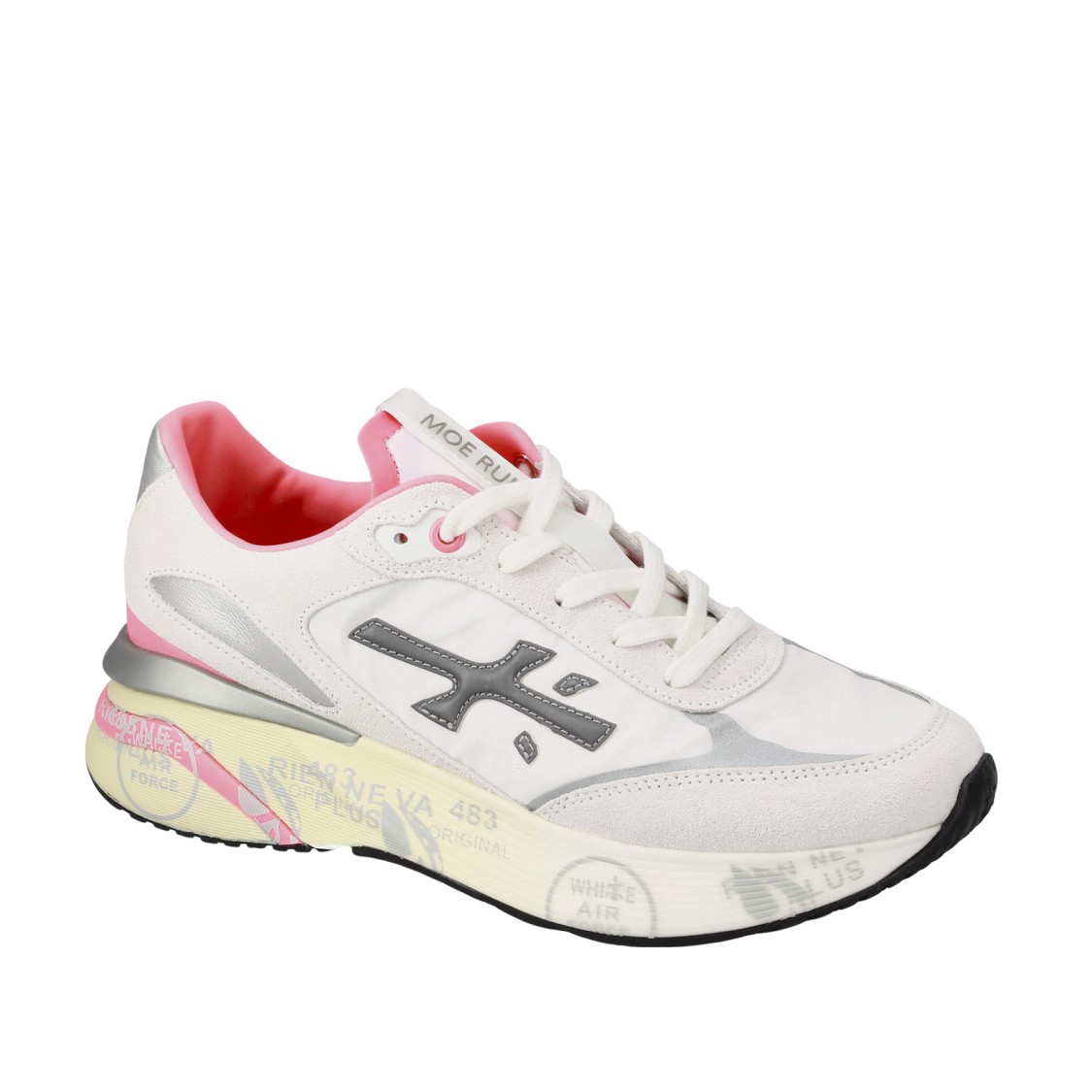Premiata Moerund 7467 Sneakers With A Raised Sole