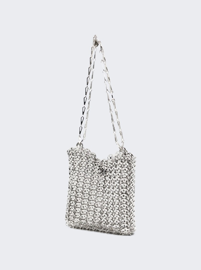 Rabanne Iconic 1969 Bag Silver In Silver