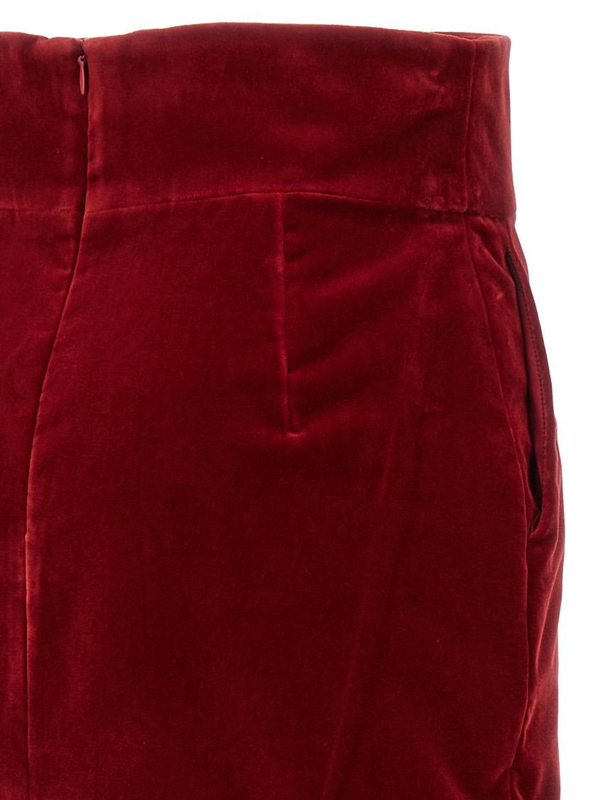 Alexandre Vauthier Skirts In Red
