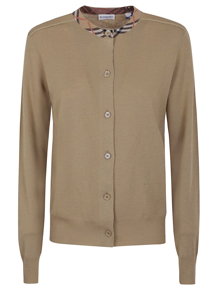 Burberry Classic Wool Sweater In Brown