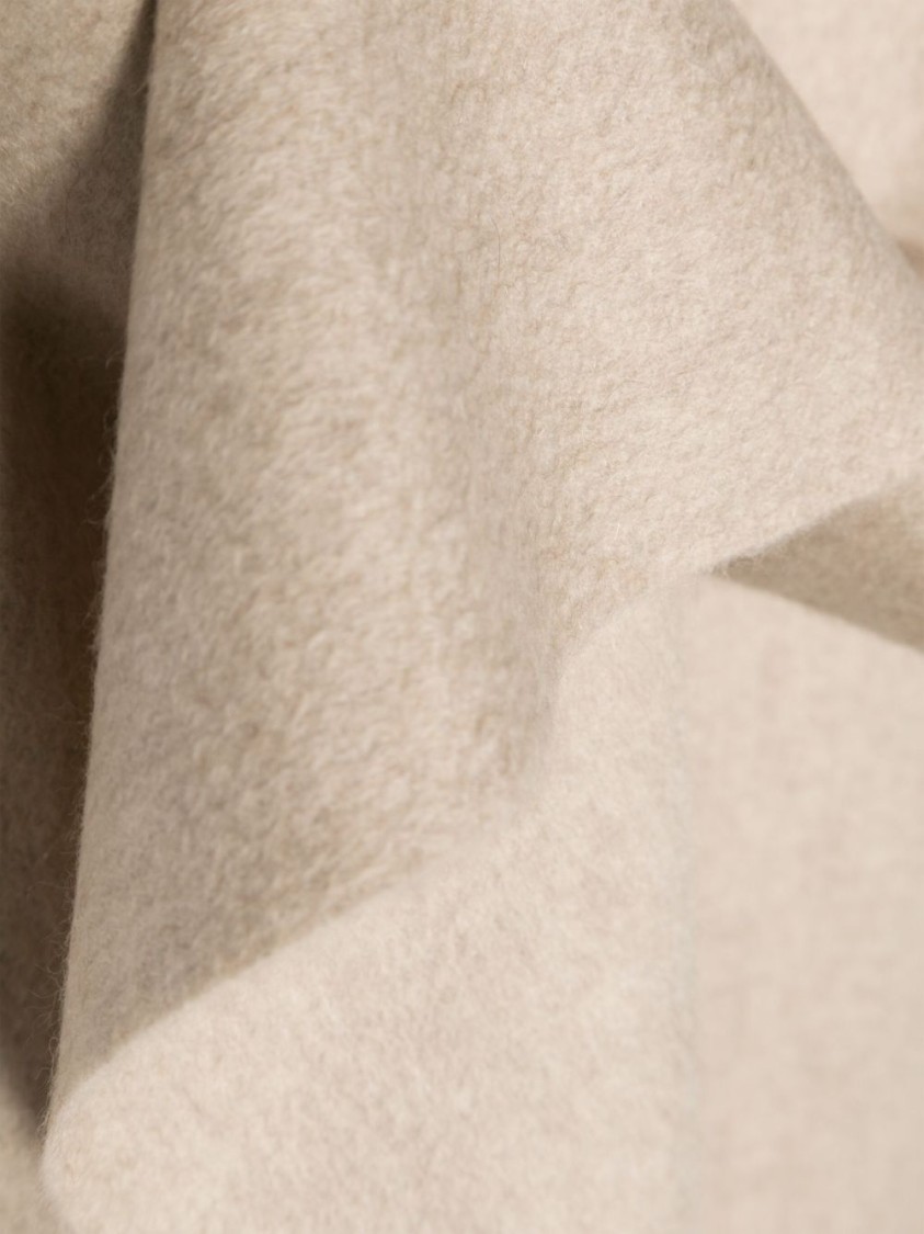 Max Mara Rectangular Scarf In Neutrals