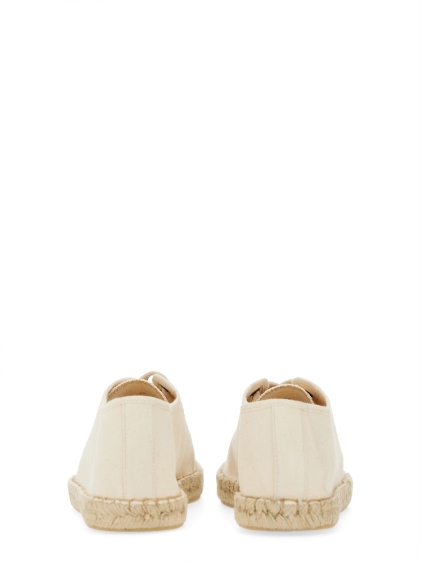 Lemaire Linoleum Laced Espadrilles Off White In White