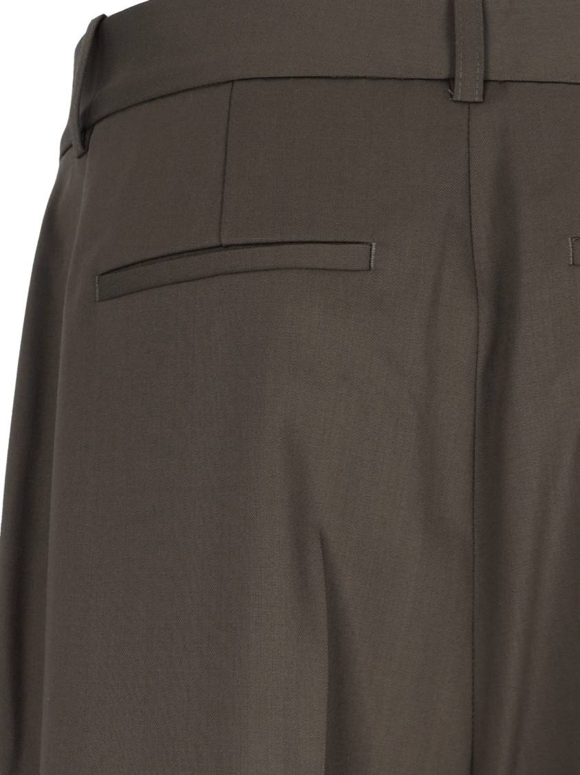 Shop Rohe Róhe Róhe Relaxed Trousers – Brown