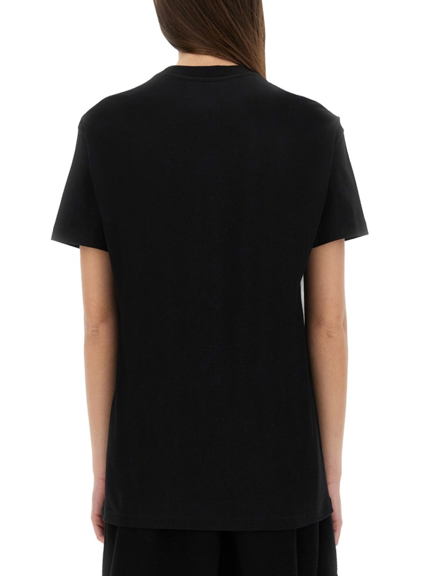 Shop Vivienne Westwood "halftone Orb" T-shirt In Black