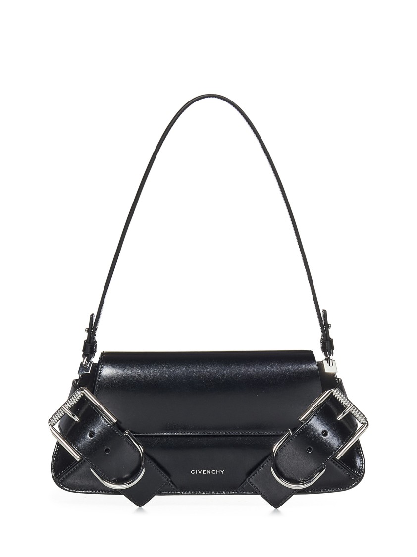 Shop Givenchy Voyou Small Shoulder Bag In Black