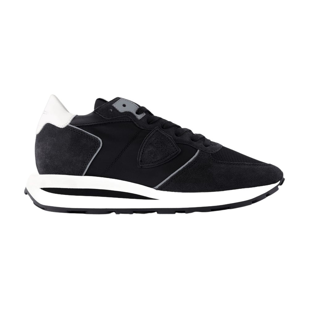スニーカー Tropez Haute Low Sneakers - Philippe Model - Canvas - Black Philippe Model Tropez Haute Low Sneakers - Canvas - Black